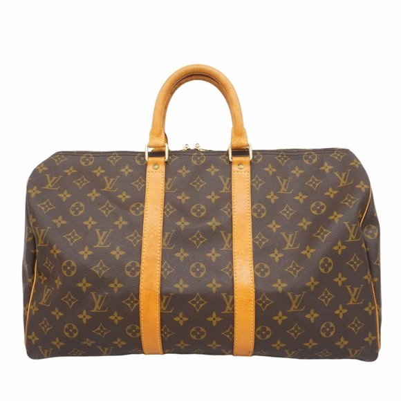 LOUIS VUITTON Brown Monogram Boston Bag - Picture 1 of 15